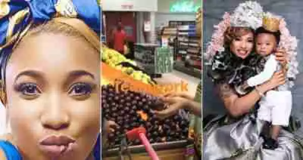 “The Best Part Of A Woman Is Being A Mom”- Tonto Dike Shares Cute Video With Her Son